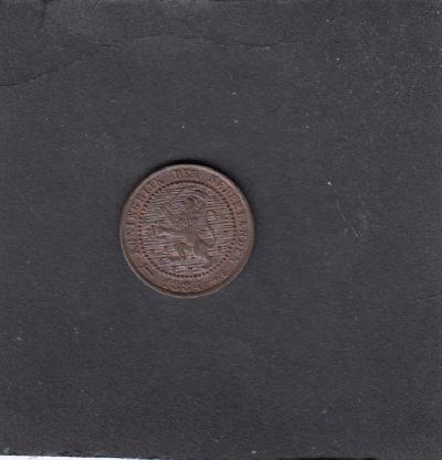 Beschrijving: 1 Cent WILLEM III 